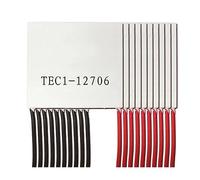 LA BAIESO 10 Pièces Éléments Peltier TEC1-12706 Module Peltier Thermoélectrique 12706 TEC 12V 4.5A Bricolage Refroidisseur Peltier Elemente Conseil Pièces Accessoires