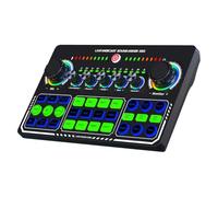 LA BAIESO Carte Son Live Mixeur Audio Transmission OTG Sans Perte BT Direct | Compatibilite universelle et transmission OTG sans perte, BT, indicateur LED et alarme batterie faible toutes les 2 minutes