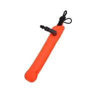 LA BAIESO Plongée sous-Marine Mini Plongée SMB Pendentif Gonflable Sécurité Saucisse Signal Tube Bouée de pour Les Amateurs de Plongée Orange