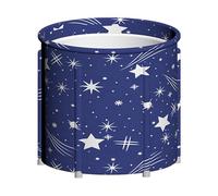 La baignoire pliable portable : grande baignoire de trempage relaxante, baignoire pliable pour adultes - baril de douche en tissu Oxford imperméable |
