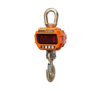 la Balance des Bagages, Balance de Grue numérique Haute résolution Valise Voyage Robuste Balance Poids Bagages LED balances à Crochet suspendues Plein écran(Orange,5000kg/2kg)