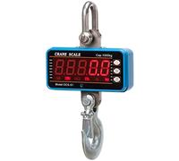 la Balance des Bagages, Balance Suspendue Industrielle Robuste 500Kg/ 1100Lb, Balance numérique de Haute précision avec Fonction Tare rétroéclairée par écran LCD à Distance(Blue,500KG/10kg)