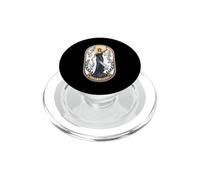 La Balance Zodiac Balance Astrologie Septembre Octobre Symbole PopSockets PopGrip pour MagSafe