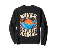 La Baleine est Mon Animal Spirituel Sweatshirt