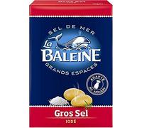 La Baleine Gros Sel Iodé Adapté au Moulin 1Kg (lot de 1