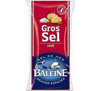 La Baleine Gros Sel Iodé Adapté au Moulin 1Kg (lot de 10)