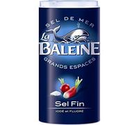 La Baleine Sel Fin Iodé et Fluoré 550g (lot de 10)