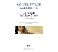 La Ballade du Vieux Marin et autres poèmes - Samuel Taylor Coleridge - Gallimard - Poche - Poésie