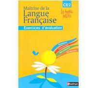 La balle aux mots - maitrise de la langues - cahier évaluation - CE2 Pascal Denardou (Auteur), Faye Daniel (Auteur), Henri Mitterrand (Collection dirigée par)