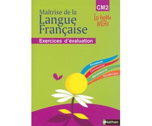 La balle aux mots - maitrise de la langues - cahier évaluation - CM2 - Pascal Denardou - Nathan - broché - Livre
