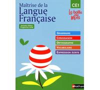 La balle aux mots - maitrise de la langues - manuel - CE1 Livre de l'élève - Martine Descouens - Nathan - broché - Scolaire / Universitaire