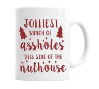 La Bande De Joyeux Lurons De Ce Côté-Ci De L'Asile - National Lampoons Tasse À Café Céramique Tasses Porcelaine Tasse Pour Homme Femme Petit Déjeuner 330Ml