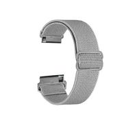 La bande de montre élastique en nylon rapide à démonter est adaptée aux bracelets de remplacement for Omega X Swatch Planet(Gray)