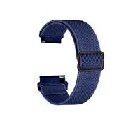 La bande de montre élastique en nylon rapide à démonter est adaptée aux bracelets de remplacement for Omega X Swatch Planet(Dark Blue)