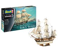 La barque de découverte historique de Darwin H.M.S. Beagle