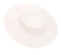 La base de chapeau bibi est merveilleuse pour les fêtes françaises et les accessoires de cheveux de mariée pour libérer votre créativité, Beige, taille unique