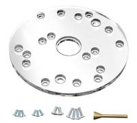 La base de défonceuse en acrylique conçue avec précision pour les grandes marques améliore la visibilité pour les applications de travail du bois, plaque de base de perceuse