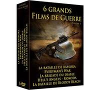 La bataille de Bassora - Everyman's War - La brigade du Diable - Hell's Angels - Kokoda - La bataille de Bloody Beach - Coffret E