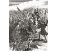 La bataille de Culloden 16 avril 1746 la confrontation finale de la montée jacobite de 1745. De Cassell Illustrated History of England publié c.1890. Poster imprimé par Ken Welsh (30,5 x 43,2 cm)