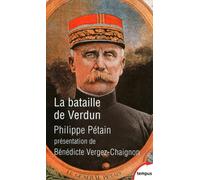 La bataille de Verdun - Philippe Pétain - Perrin - Poche - Etude