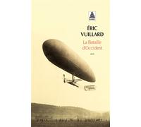 Éric Vuillard – La Bataille d'Occident – Roman – Poche