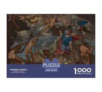 La Bataille Entre Les Dieux et Les géants Puzzle en Bois Imperméable DIY Puzzles De 1000 Pièces pour Adultes Coloré Jeux Éducatifs