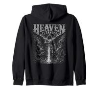 La Bataille spirituelle de Heaven Stands Christian Angel Warrior Sweat à Capuche