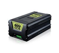 La Batterie 5,0 Ah GBA80200 est Compatible avec Greenworks, Une Batterie d'outils électriques sans Fil Lithium-ION de 80 Volts