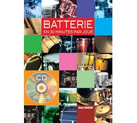 Méthodes et pédagogie PLAY MUSIC PUBLISHING MAUGAIN M. - BATTERIE EN 30 MINUTES PAR JOUR + CD - BATTERIE Batterie
