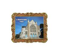 La Baule-Escoublac Aimant de Réfrigérateur 3D Souvenir de Voyage Décoration de Réfrigérateur Autocollant Magnétique Craft Collection