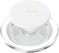 La beauté Commence | Inspiration de Citation de Motivation PopSockets PopGrip pour MagSafe