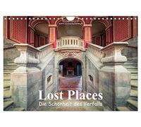 La beauté de la décadence - Lost Places, Version française (Calendrier mural 2026 DIN A4 portrait), Calendrier CALVENDO mensuel