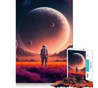 La beauté de l'inconnu Puzzle de 1000 pièces pour Adolescents Jeu d'entraînement cérébral Atelier d'écriture apaisant Cadeau attentionné 50x75cm