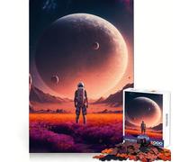 La beauté de l'inconnu Puzzle de 1000 pièces pour Adolescents Jeu d'entraînement cérébral Atelier d'écriture apaisant Cadeau attentionné 50x75cm