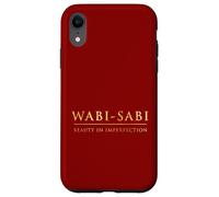 La beauté Wabi-Sabi dans l'imperfection Coque pour iPhone XR