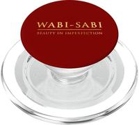 La beauté Wabi-Sabi dans l'imperfection PopSockets PopGrip pour MagSafe