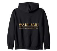 La beauté Wabi-Sabi dans l'imperfection Sweat à Capuche