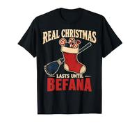 La Befana Cadeau de Noël sorcière Italienne T-Shirt