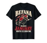 La Befana Cadeau de Noël sorcière Italienne T-Shirt