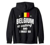 La Belgique appelle en disant une identité belge drôle Sweat à Capuche