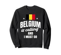 La Belgique appelle en disant une identité belge drôle Sweatshirt