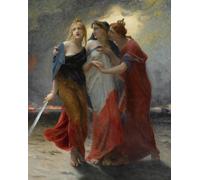 La Belgique La France Et L'angleterre Devant L'invasion Allemande (1914) Poster Impression par Guillaume Seignac (18 x 24)