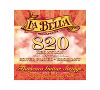 La Bella 820 Flamenco Rouge Ensemble De Cordes En Nylon