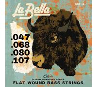 La Bella L-OSF-4 Olinto Signature Flats Stringset E-Bass .047-.107