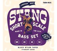 La Bella La Bella 760N-MUS BK Nylon Stang Bass