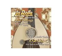 La Bella OU80A-C Oud String 12- String Set Arabic CC Tuning Plain Nylon Silver Plated Wound 27-43