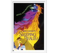 La Belle au bois dormant - Poster - Classic + cadre amovible, Shinsuke® Maxi MDF blanc, vitre acrylique