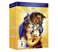 La Belle et la Bête Partie 1+2+3 (Walt Disney) Coffret DVD de 3 Neuf/OVP