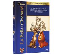 La Belle et le Clochard + La Belle et le Clochard 2 – Disney – Blu-ray – Édition Prestige
