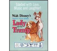 La Belle et le Clochard - Walt Disney - Art Print - 30x40cm - AFFICHE Pyramid G